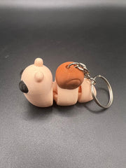 Snail Keychain, Fidget Toy, Snail Gifts, 3D Printed Keyring, Under 5 pounds