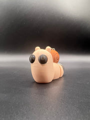 Snail Keychain, Fidget Toy, Snail Gifts, 3D Printed Keyring, Under 5 pounds