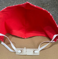 Face mask quick release clip