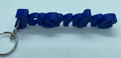Personalised Keyring - Keychain - Gift 3D Printed, Under 5 pounds,