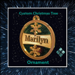 Personalised Christmas Bauble, Personalized Christmas Decoration, Bauble Gift UK, Keepsake